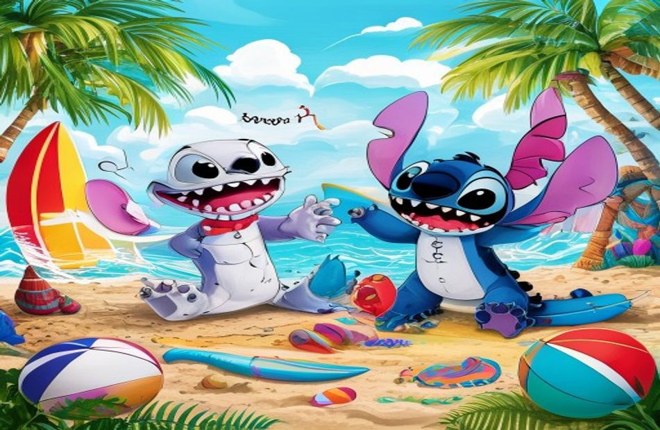 Toothless And Stitch Wallpaper