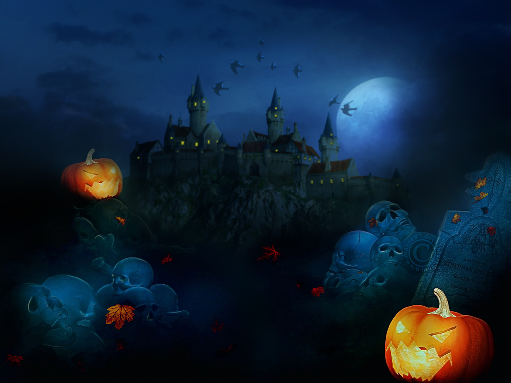 Ferien HD Hintergrundbilder Kostenlos Halloween Wallpaper Furchtsam