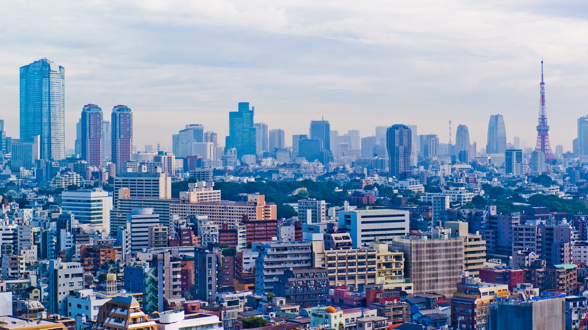 Japan Tokyo Wallpaper Cityscapes Skyline