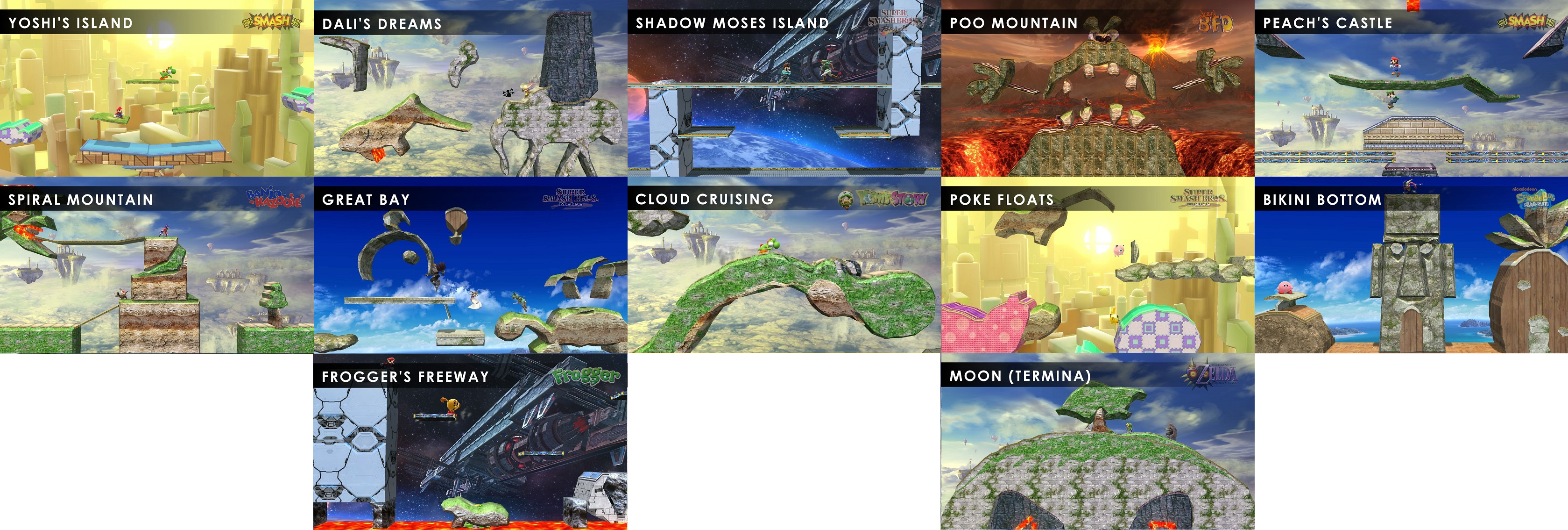 Super Smash Bros Wiiu Custom Stages Part By Jnredmon On
