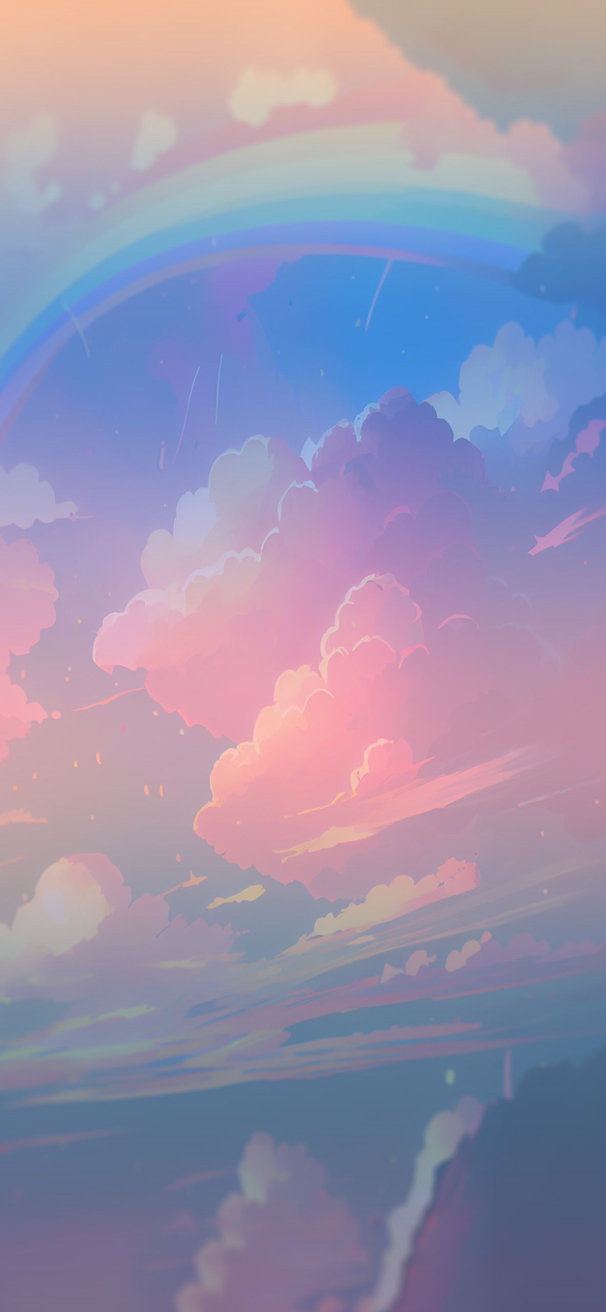 Rainbows Aesthetic Wallpaper