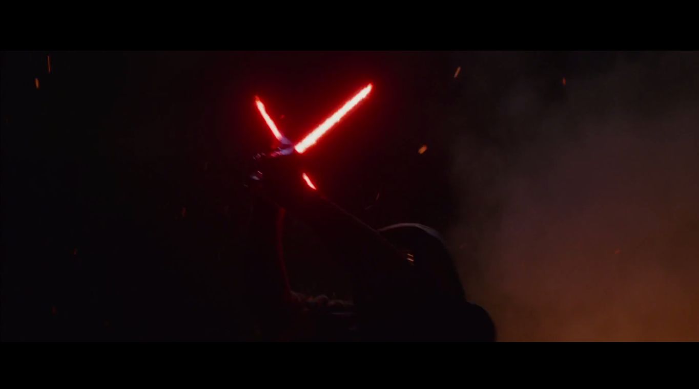 Played By Adam Driver He Is Using His Unique Three Bladed Lightsaber