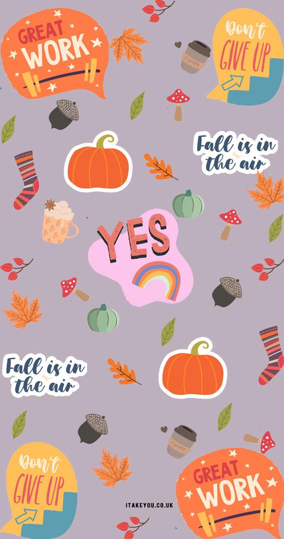 11 Cute Autumn Wallpaper Aesthetic For Phone Fall is in the Air
