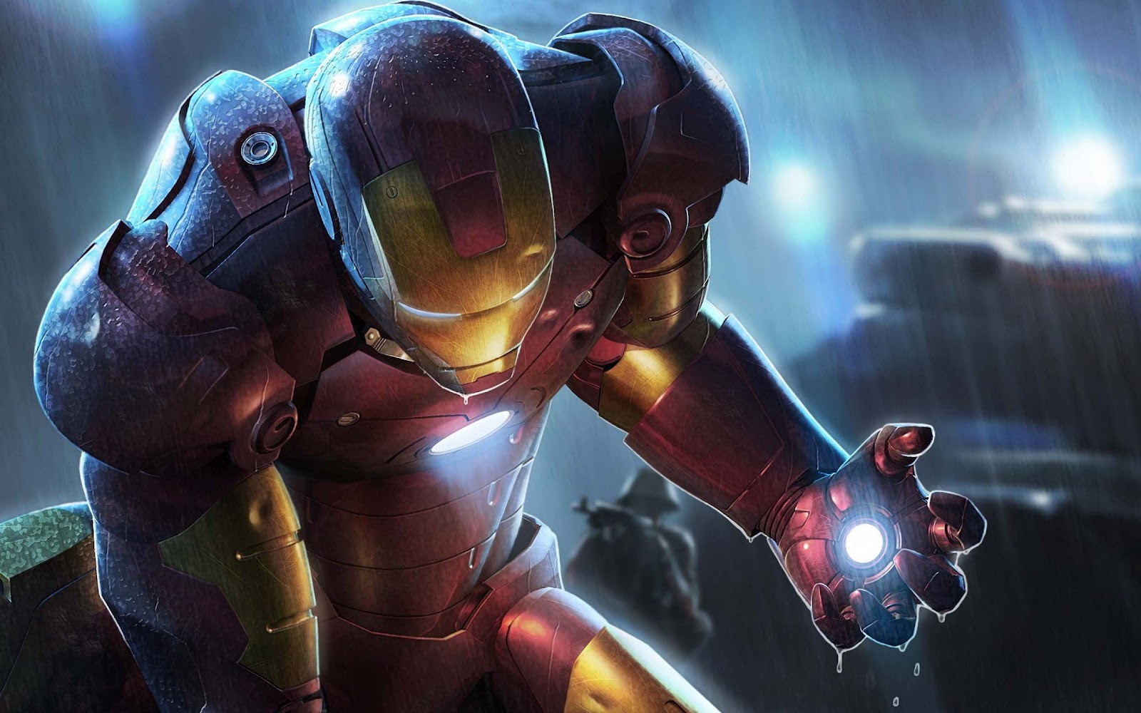 Game Iron Man Wallpaper Achtergrond