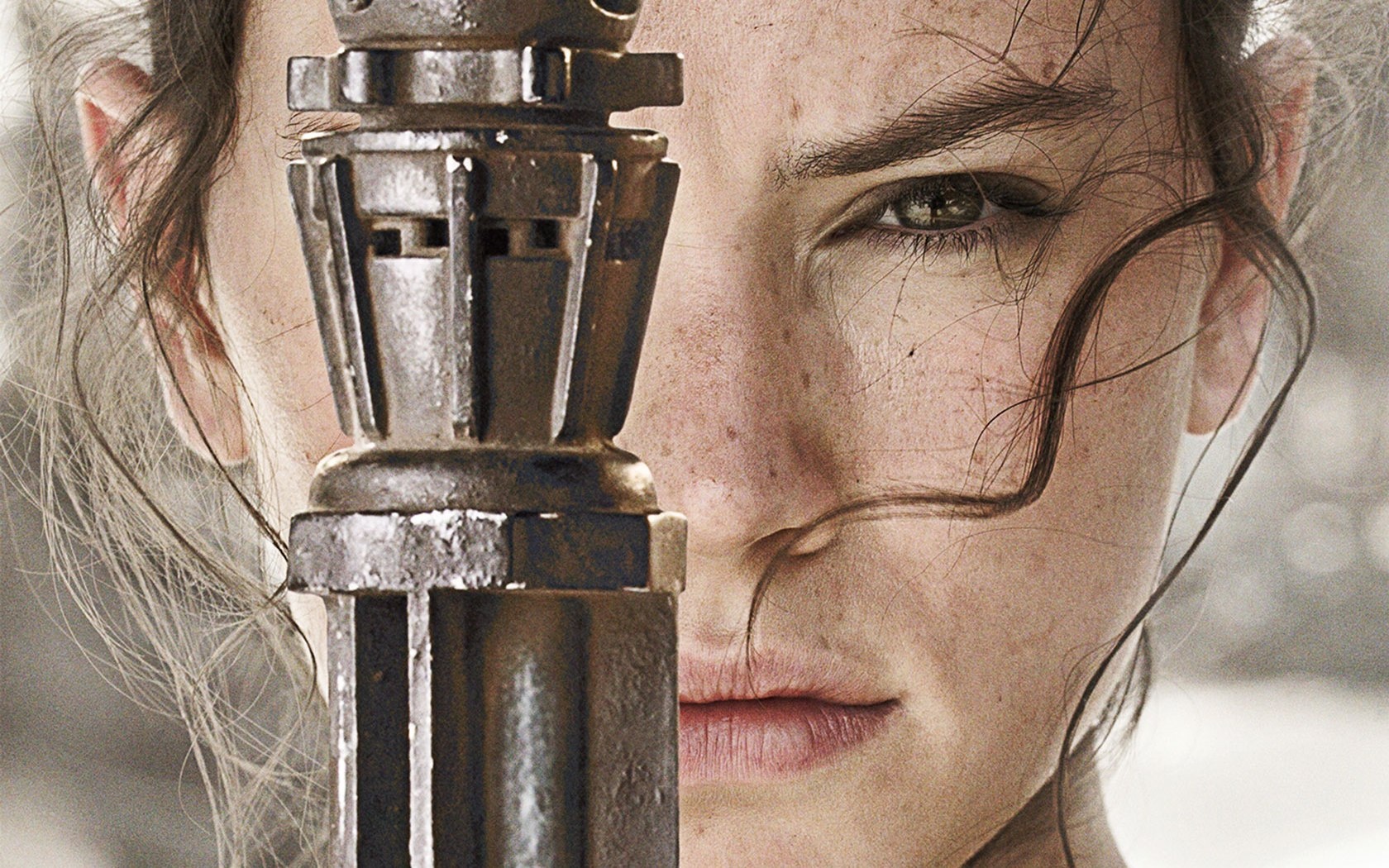 Daisy Ridley As Rey Star Wars The Force Awakens Wallpaper