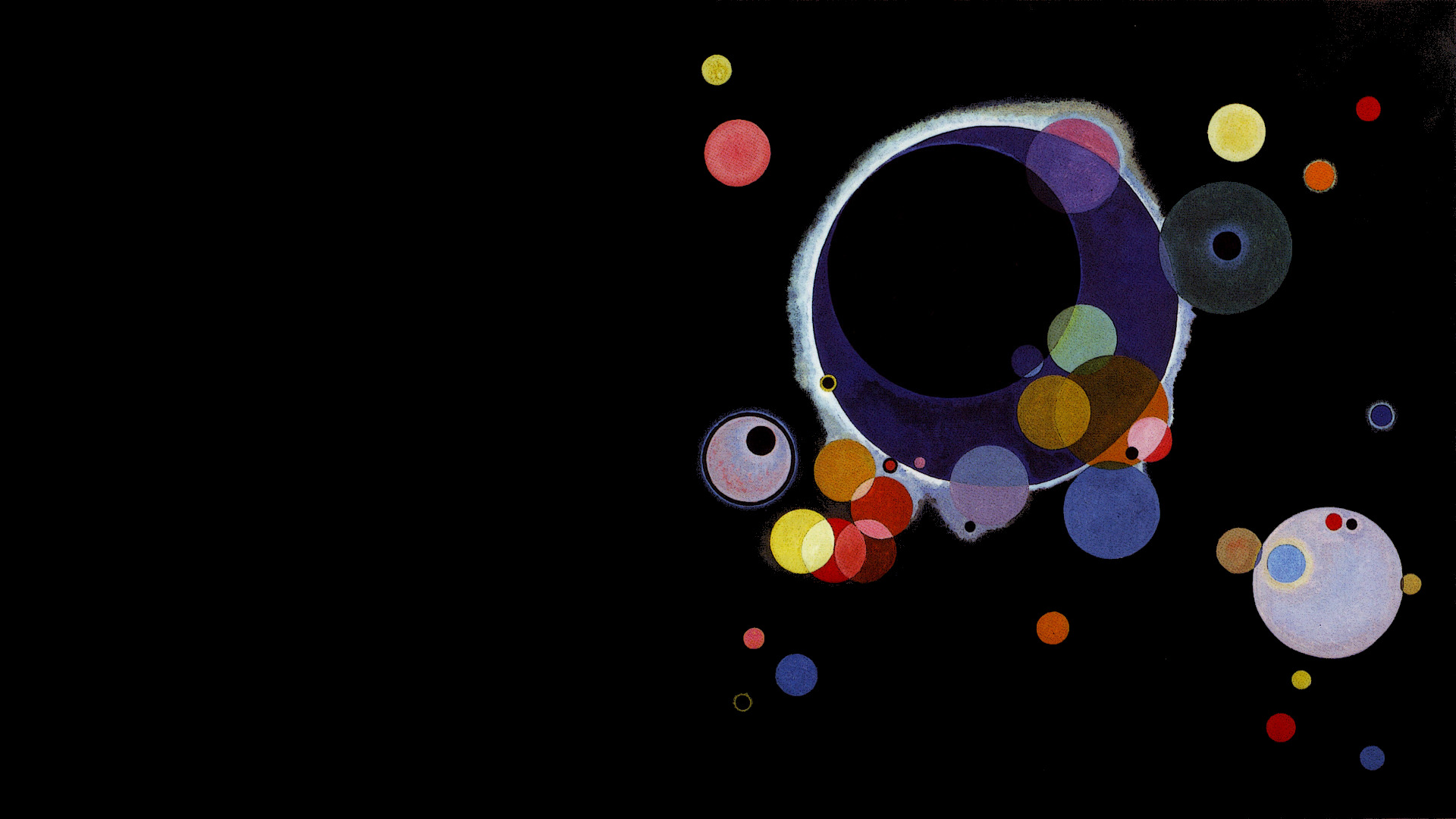 Several Circles By Wassily Kandinsky