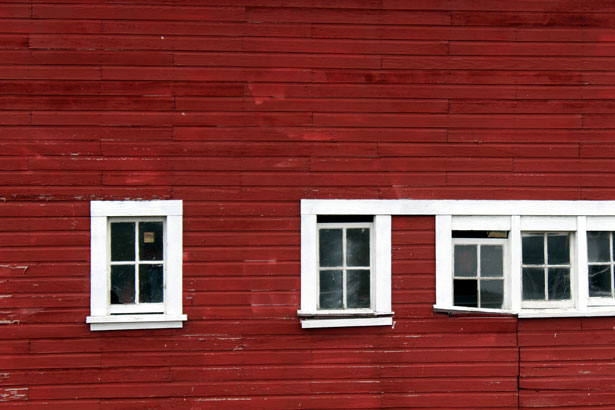 Red Barn Background Siding