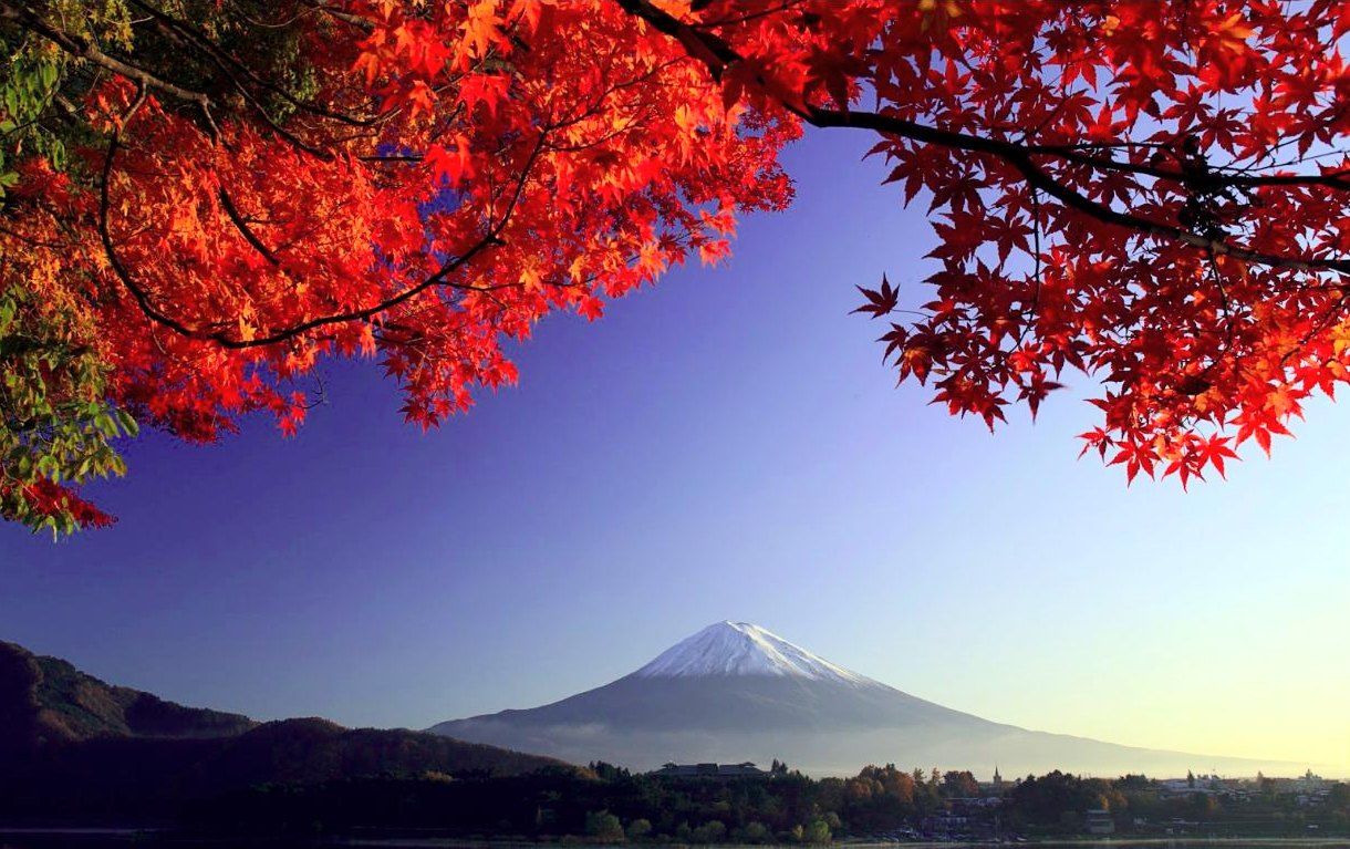 Wallpaper Pemandangan Alam Terindah Di Jepang Gunung Fuji