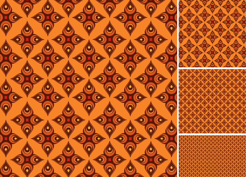 1970s Patterns Displaying Gallery Image For