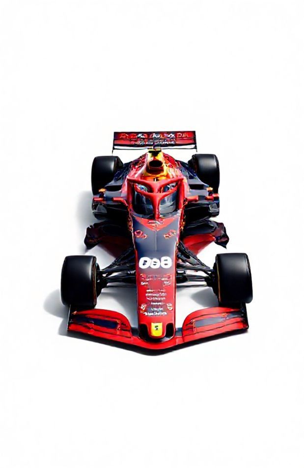 Red Bull F1 White Wallpaper