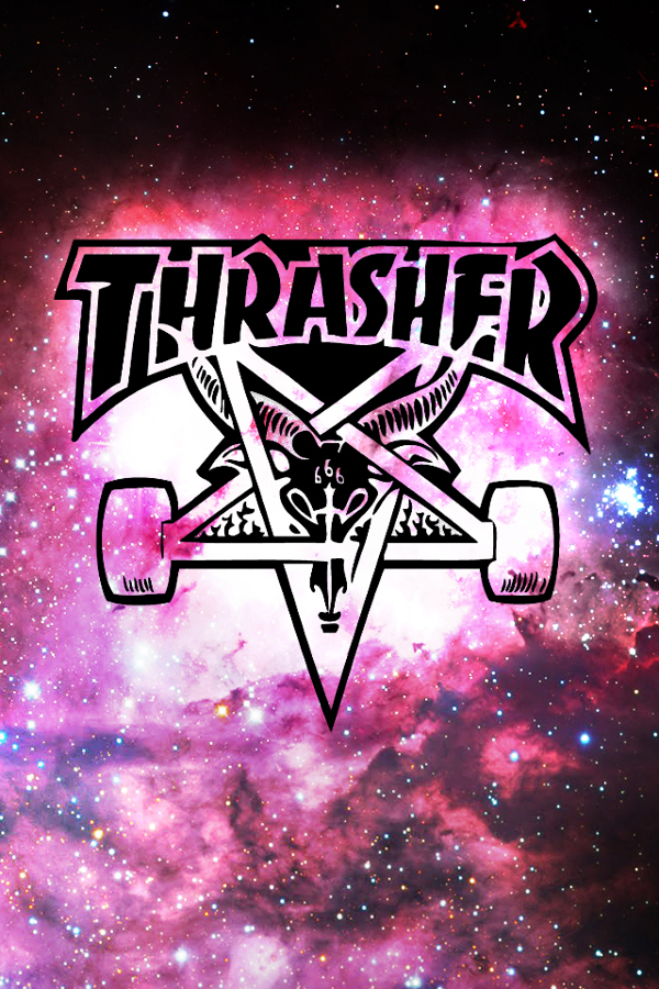 Thrasher Magazine wallpaper I designed to fit the screen resolution
