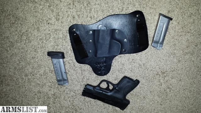 Selling M P Shield 9mm With A Foxx Iwb Holster Cash Offers Only