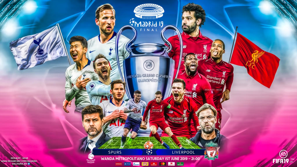 Tottenham Liverpool Champions League Final By Jafarjeef On