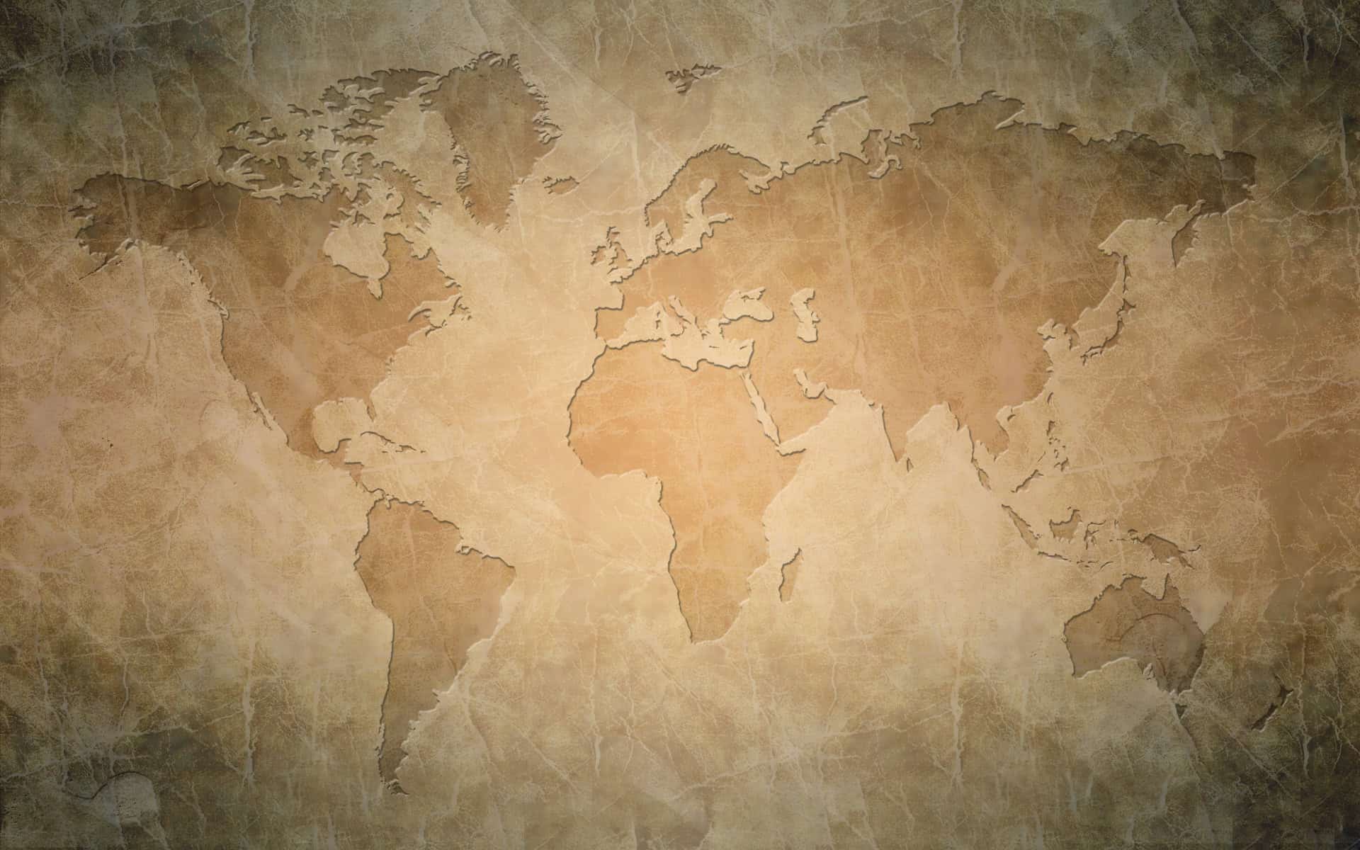 HD Wallpaper World Map
