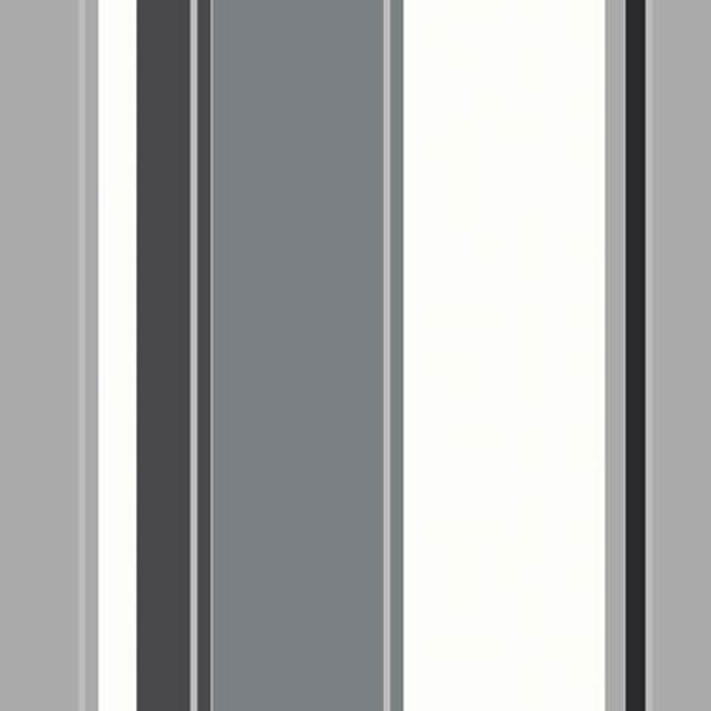 washable Colour Black grey and white Design Style Striped Wallpaper