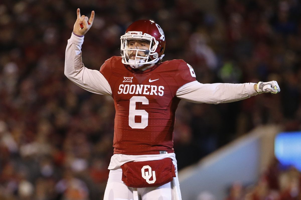 Can Baker Mayfield Win The Heisman Crimson And Cream