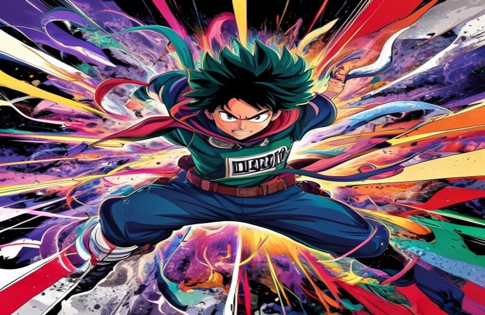Cool Deku Anime Wallpaper
