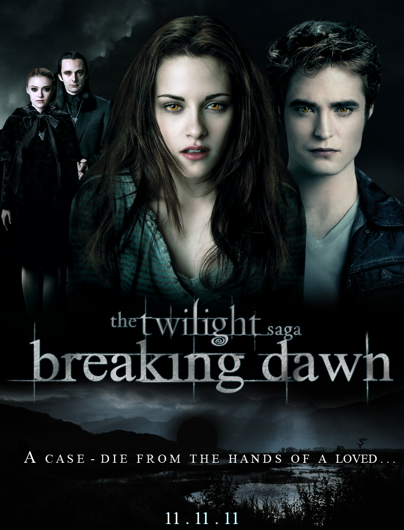 Movie Poster Twilight Breaking Dawn Part