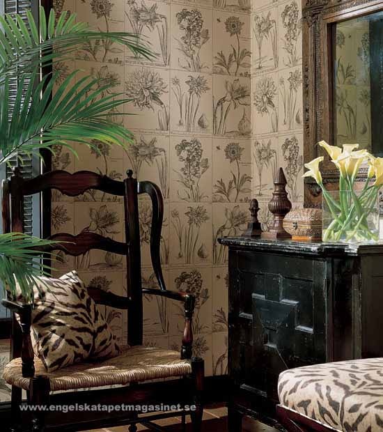 Colonial Interiors Decor Inspiration Prints Wallpaper Blackberries