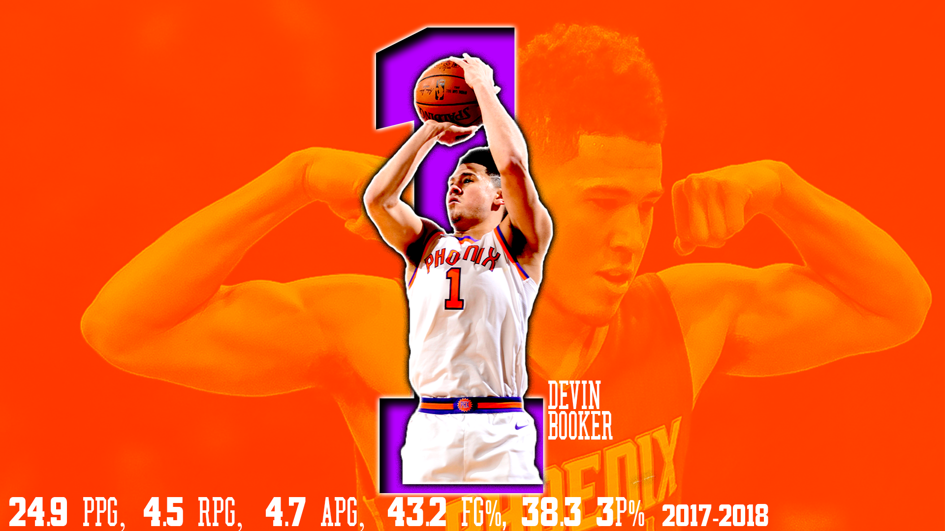 First Try Doing Wallpaper Here Is Devin Booker Suns
