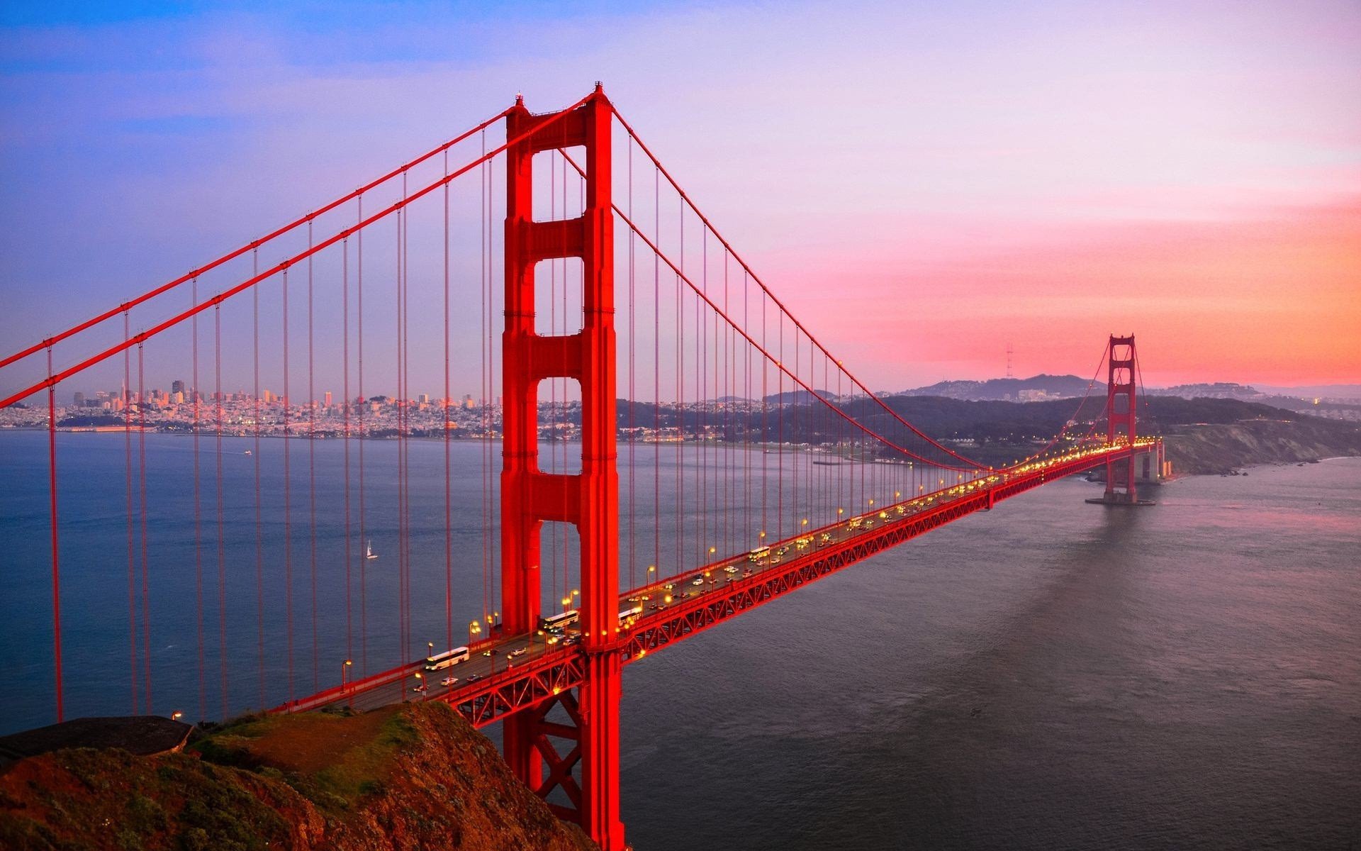 Amazing Golden Gate Bridge San Francisco California US HD
