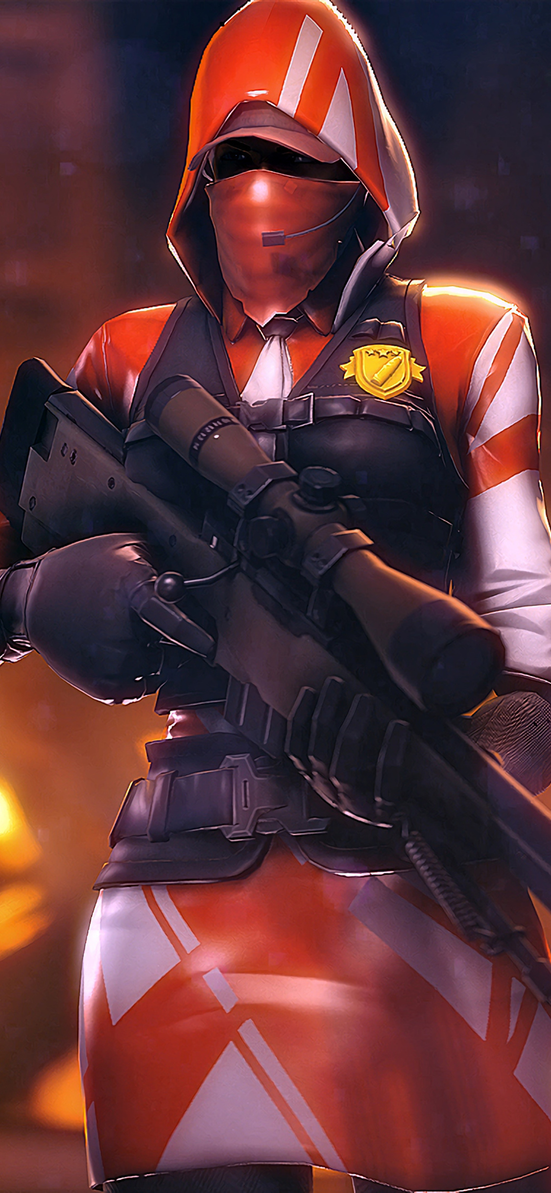 Ace Sniper Outfit Fortnite iPhone Background Wallpaper And