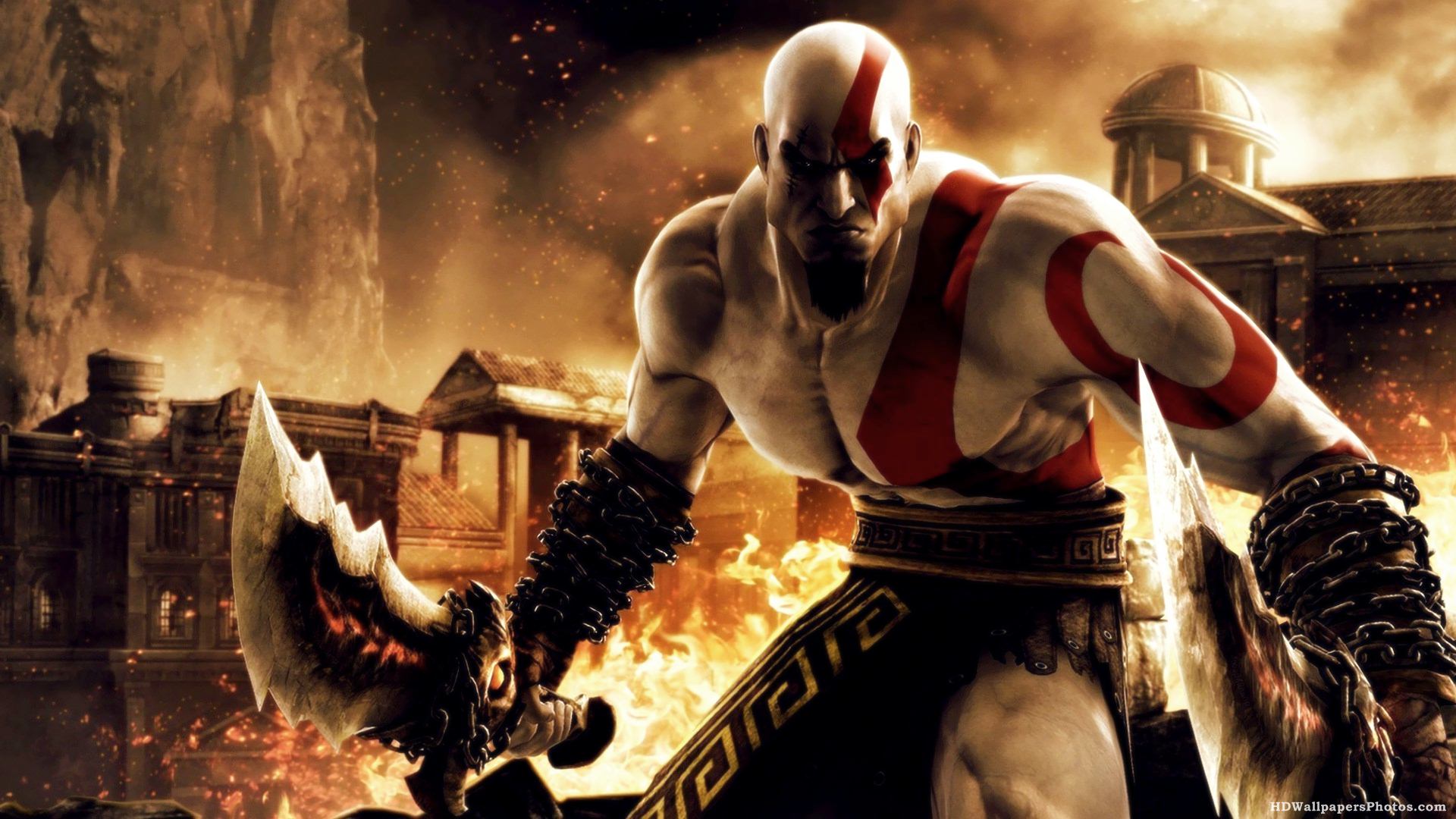 Kratos God Of War Wallpaper HD Image Pictures