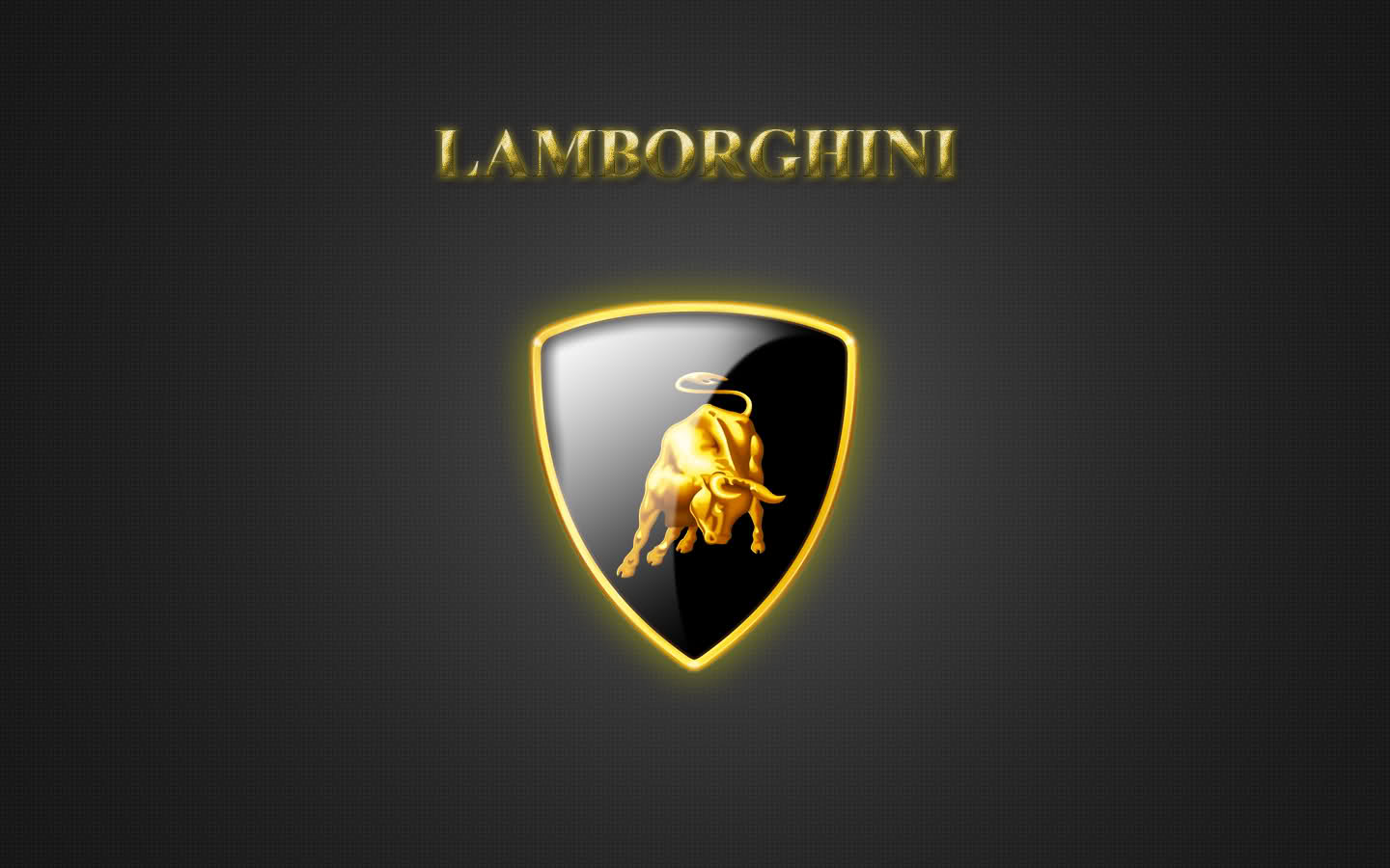 Free download lamborghini logo wallpaper HD [1440x900] for your Desktop