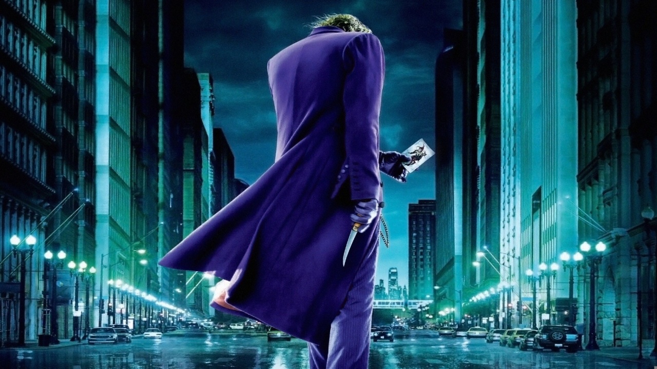 Joker In The Dark Knight Wallpaper HD