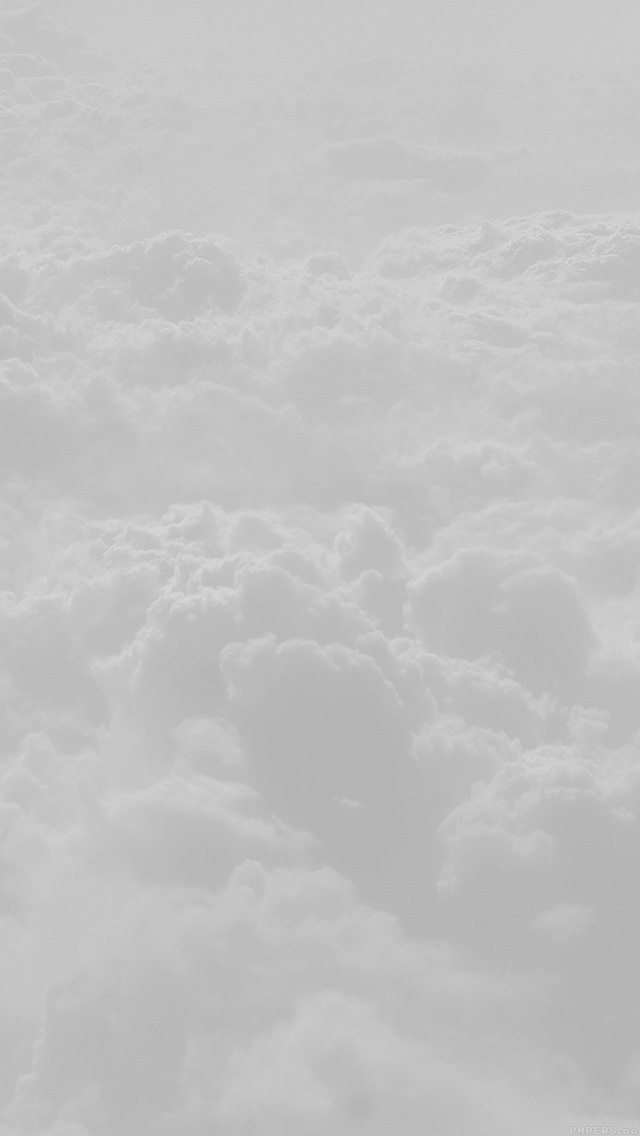 Cloud Sky White Nature Fly iPhone Wallpaper