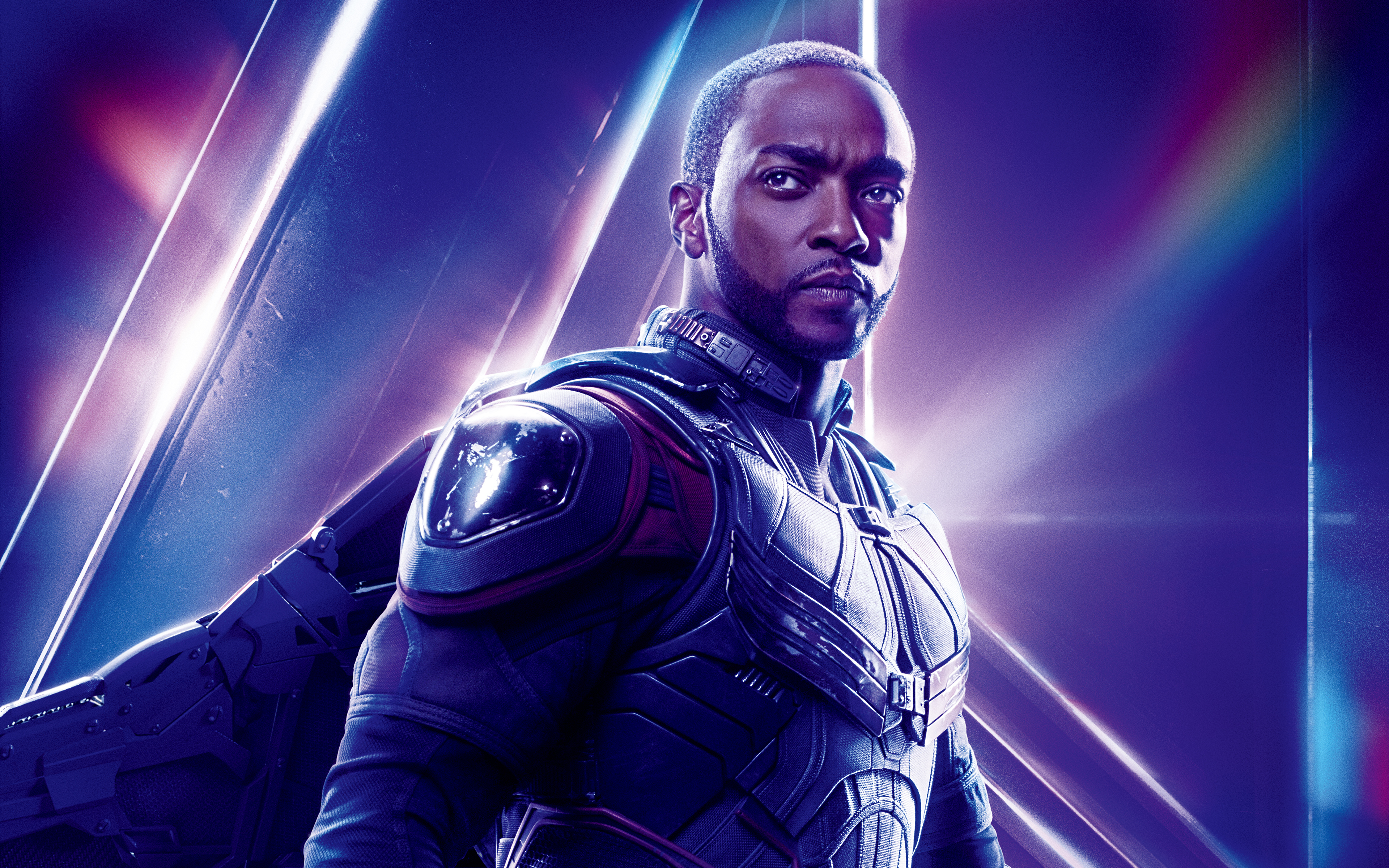 Wallpaper 4k Anthony Mackie As Falcon In Avengers Infinity War 5k