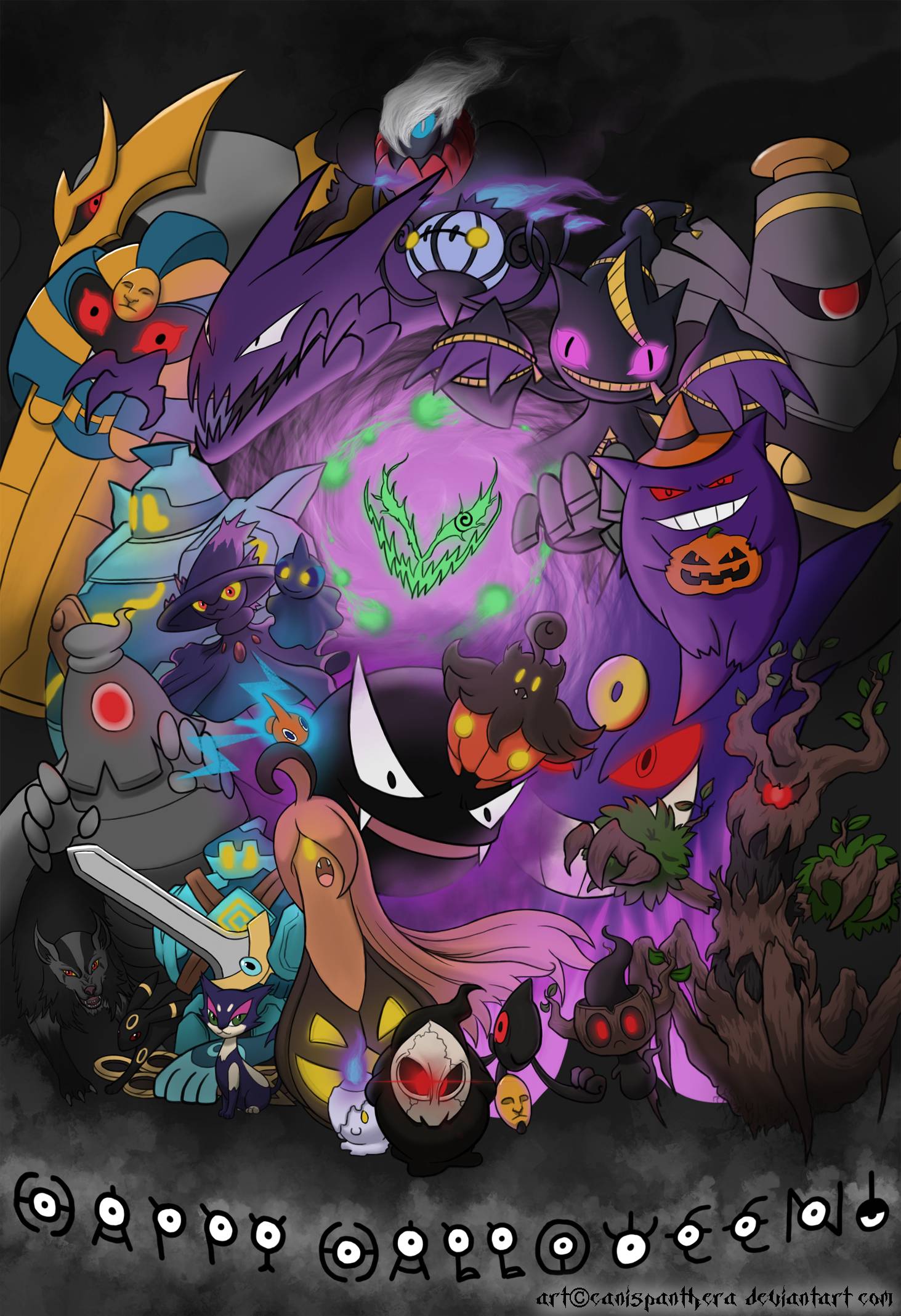 Pokemon Halloween Wallpaper Collection Go Hub