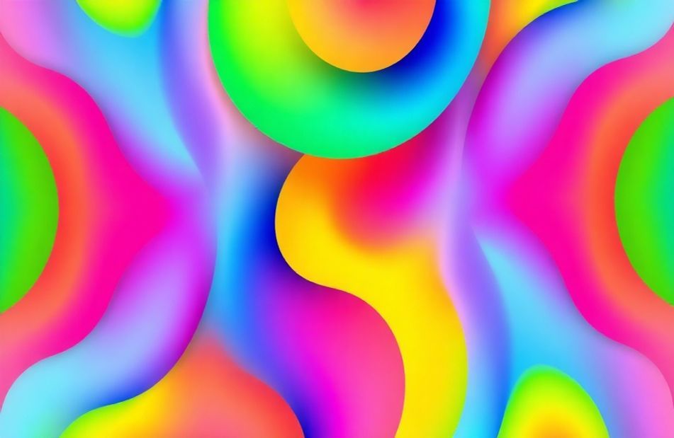 Solid Neon Colors Wallpaper