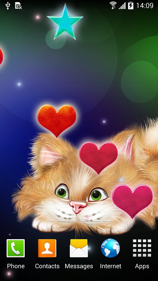 Funny Cat Live Wallpaper Android Apps Und Tests Androidpit