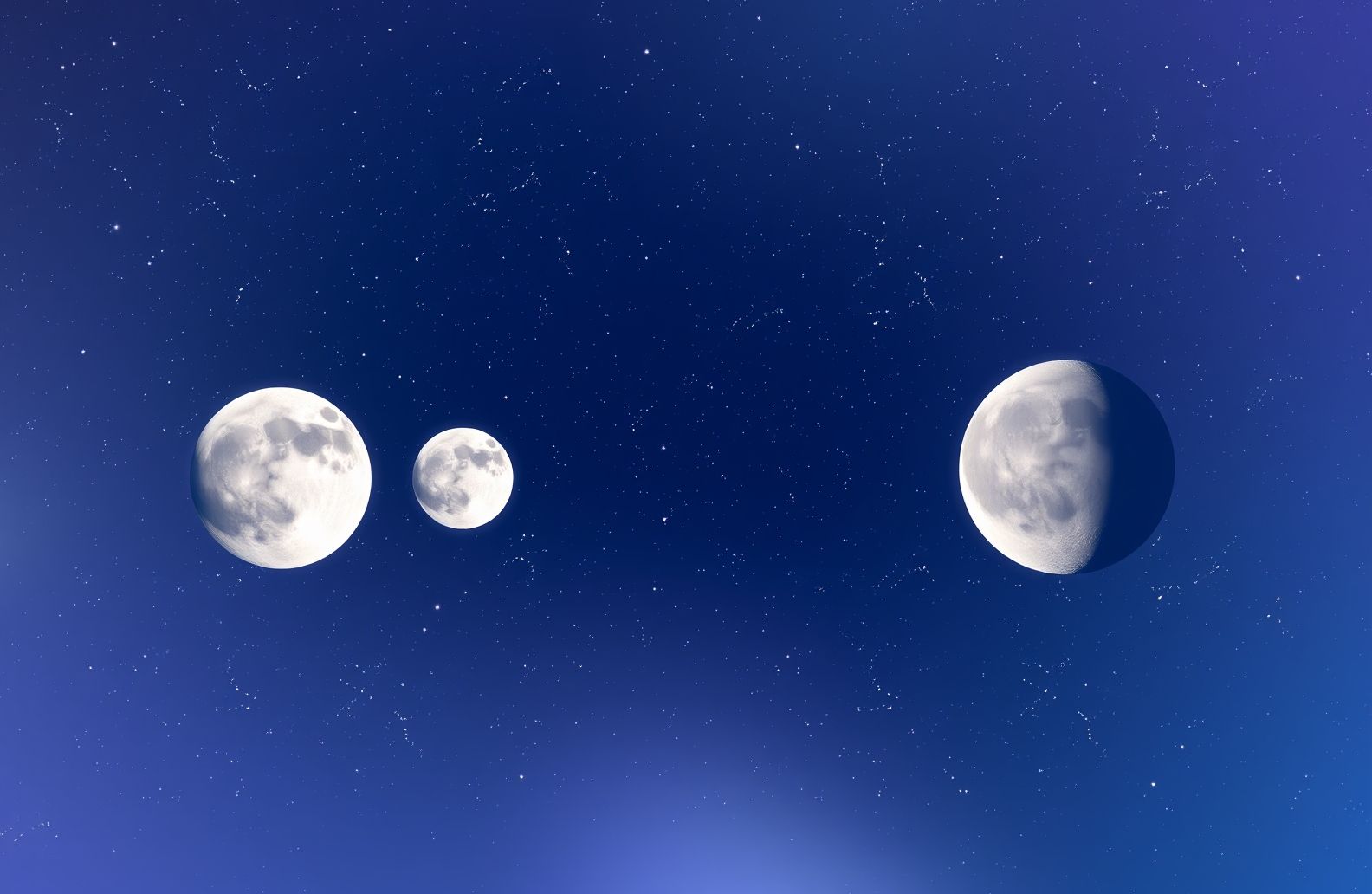 Phases Of The Moon Wallpaper