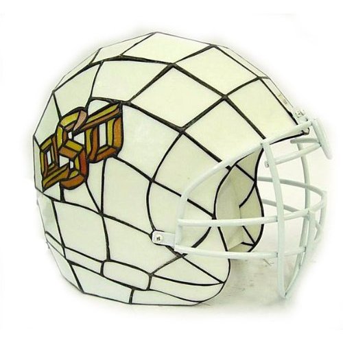 Ncaa Oklahoma State University Cowboys Stained Glass Football Helmet