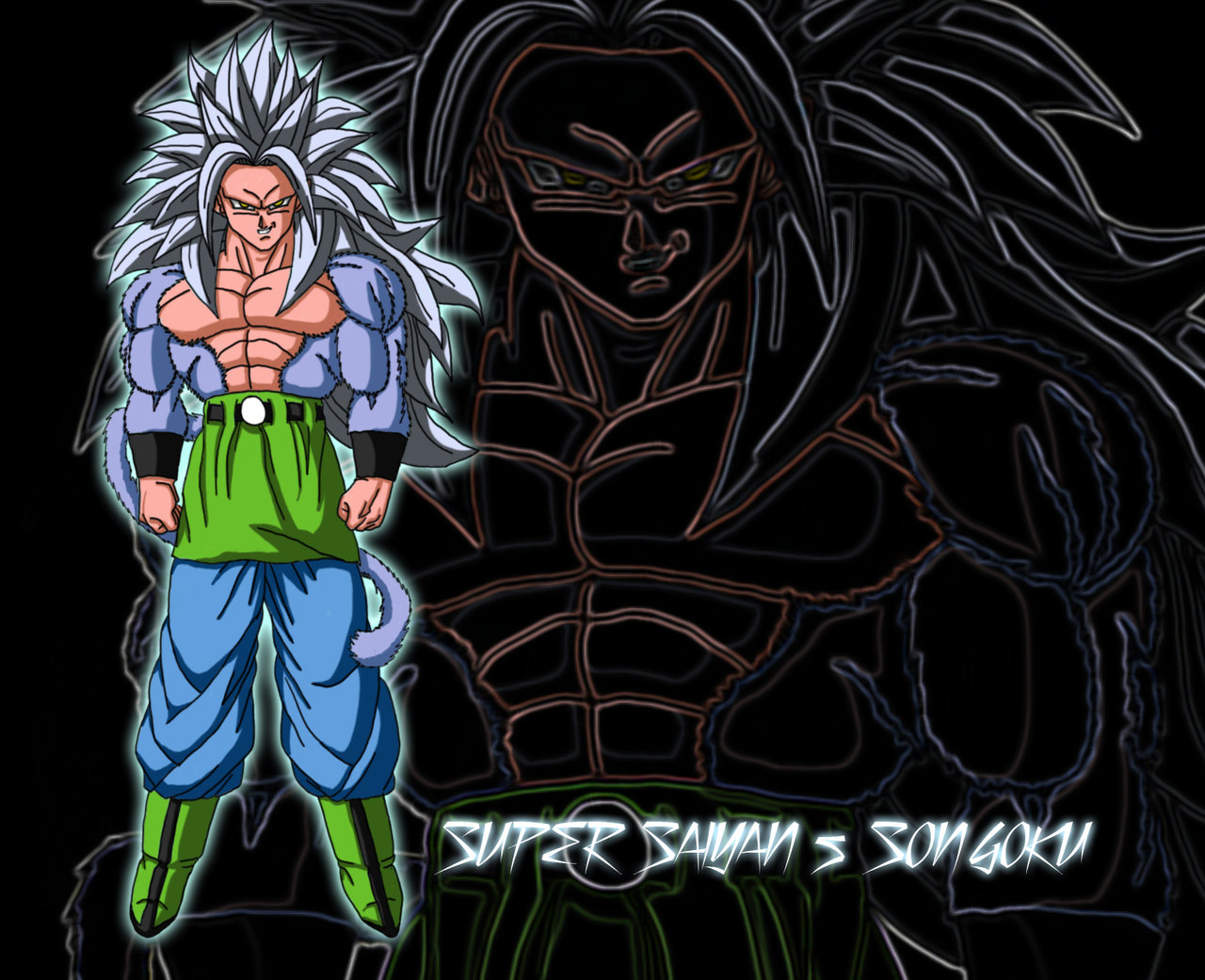 Jpg Goku Ssj5 By Thesupersayanfour Wallpaper