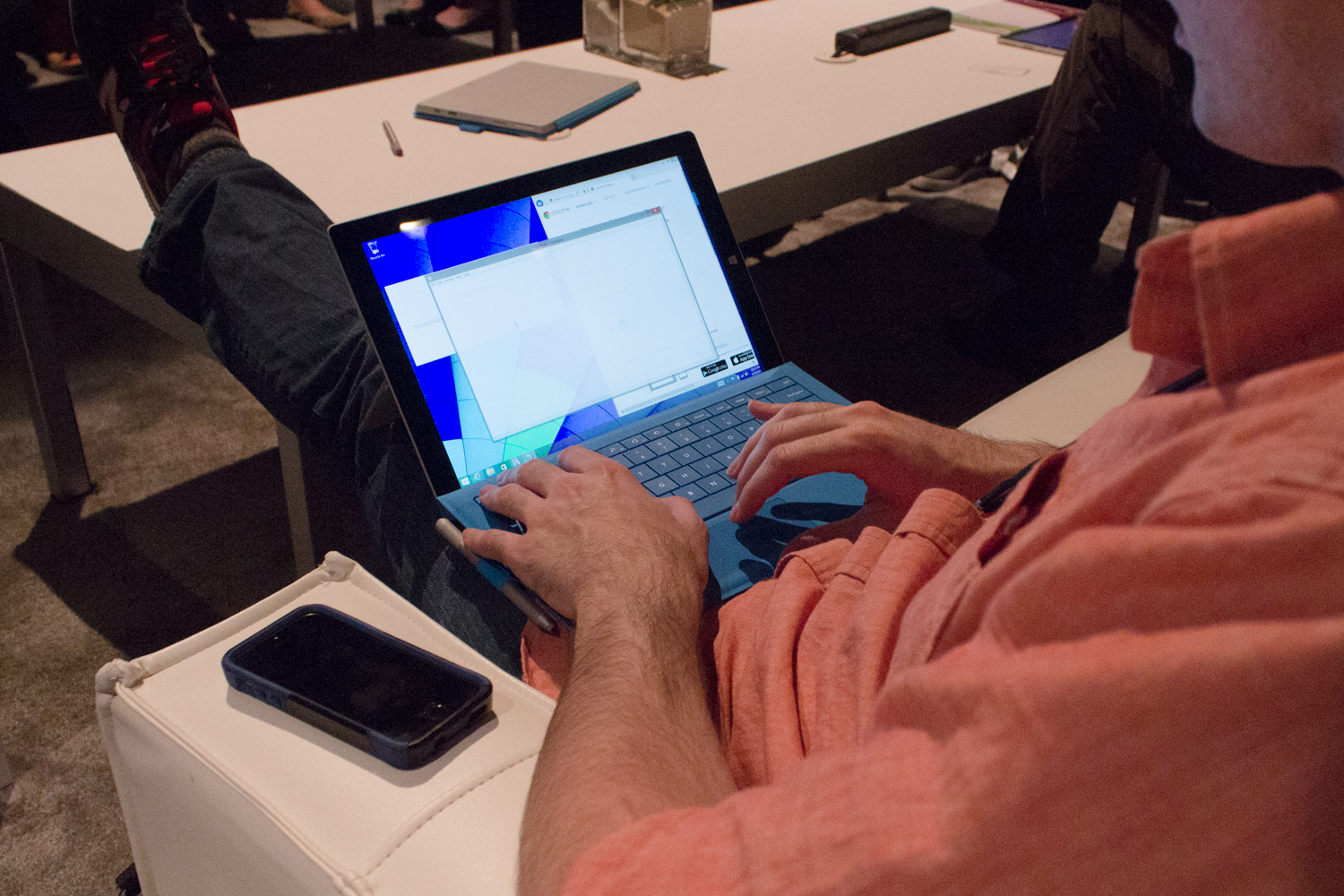  Microsofts Surface Pro 3 as a laptopon my lap Ars Technica
