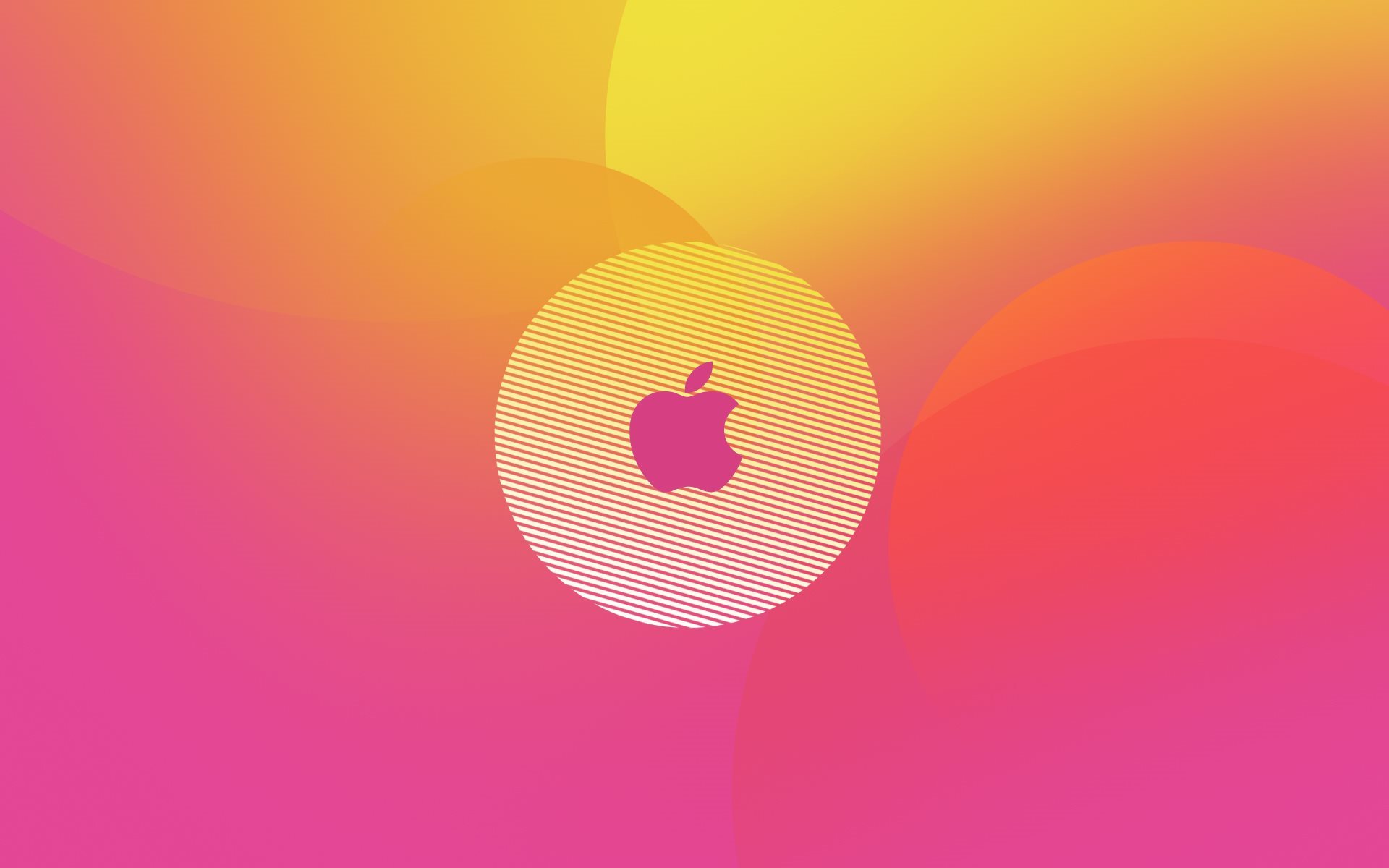 Wallpaper Apple Epl Logo Pink Background For Desktop