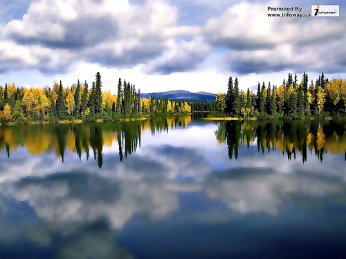lake cabin wallpaper Flickr   Photo Sharing