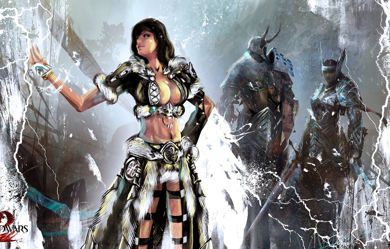 Wallpaper Girl Clothing Armor Guild Wars Image For Desktop