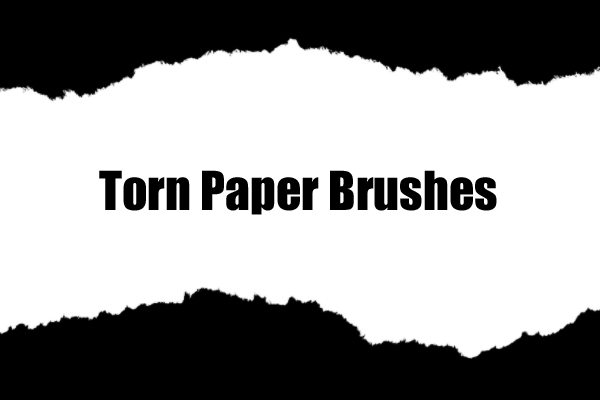 Photoshop Brush Pack Torn Paper