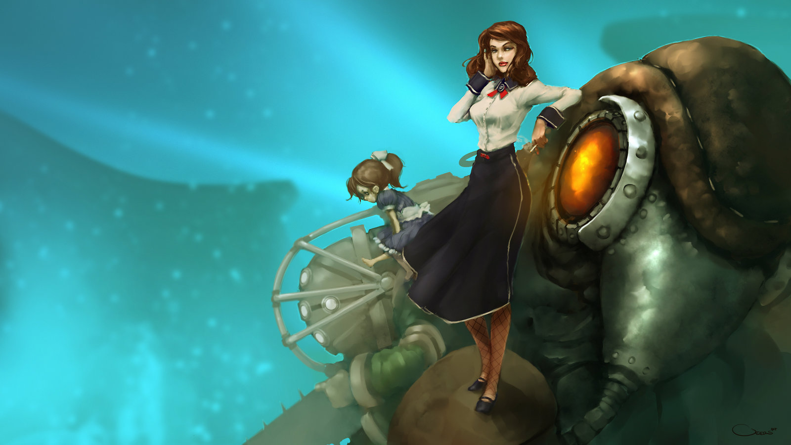 Bioshock Infinite Burial At Sea Wallpaper By Darrengeers