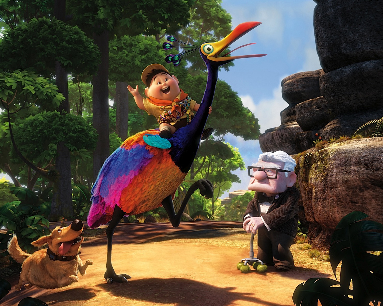 Pixar S Up Animation Movie Wallpaper HD
