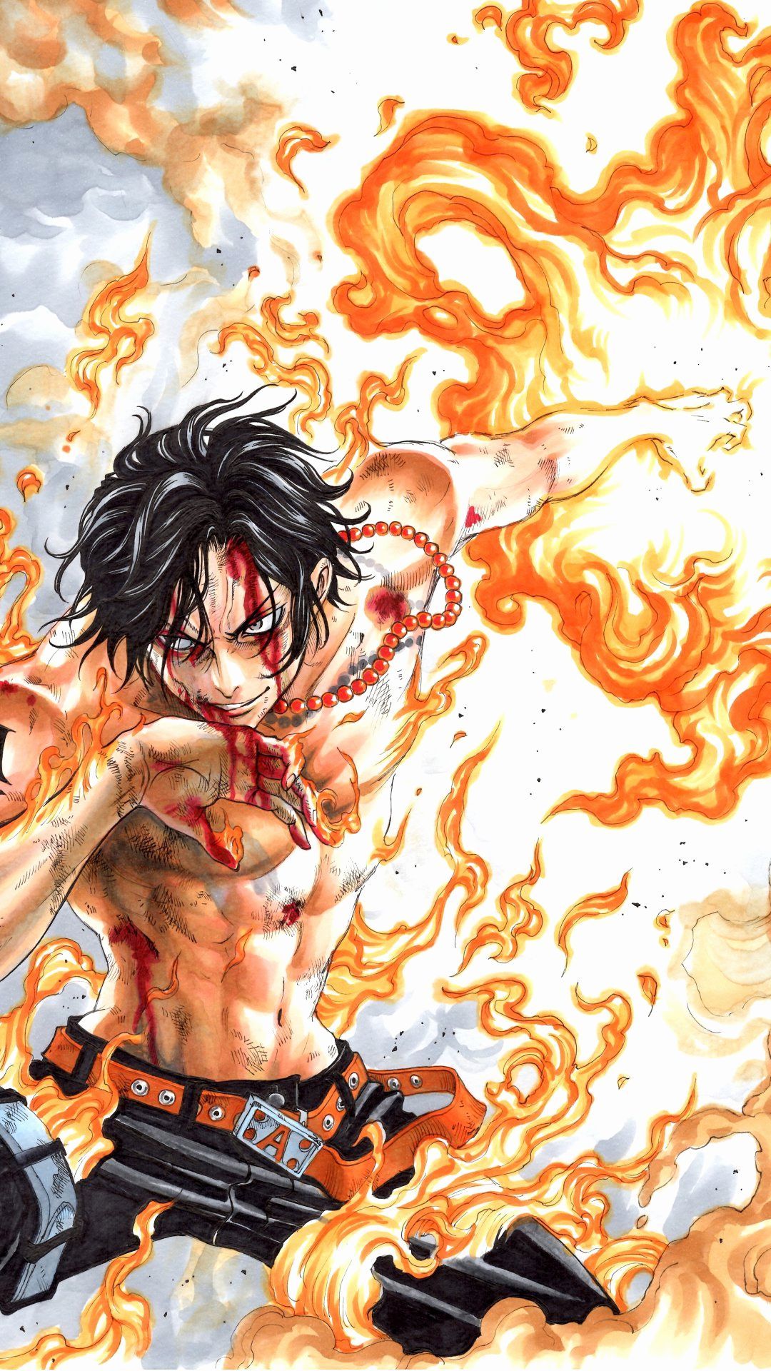 Made an iPhone Wallpaper with Wano Prison Luffy  rOnePiece