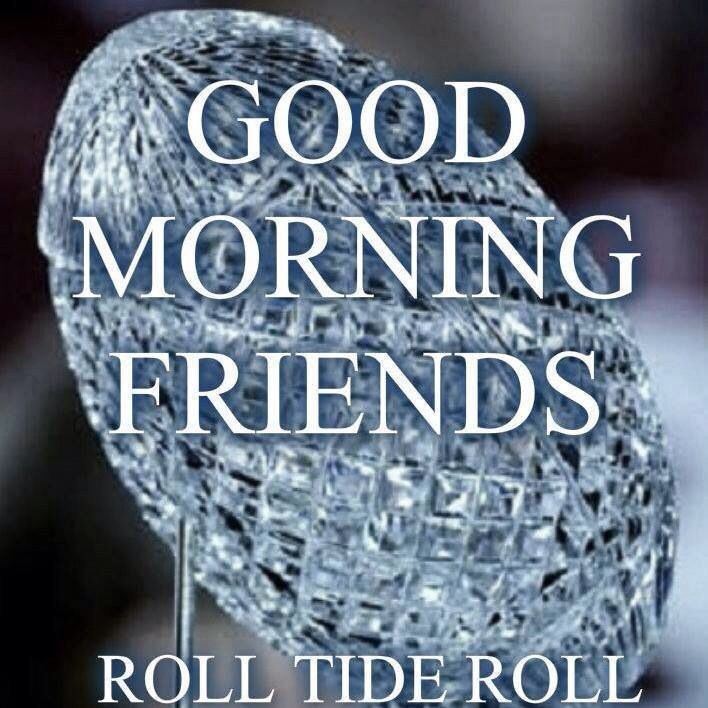Alabama Crimson Tide Wallpaper Football Good Morning Roll