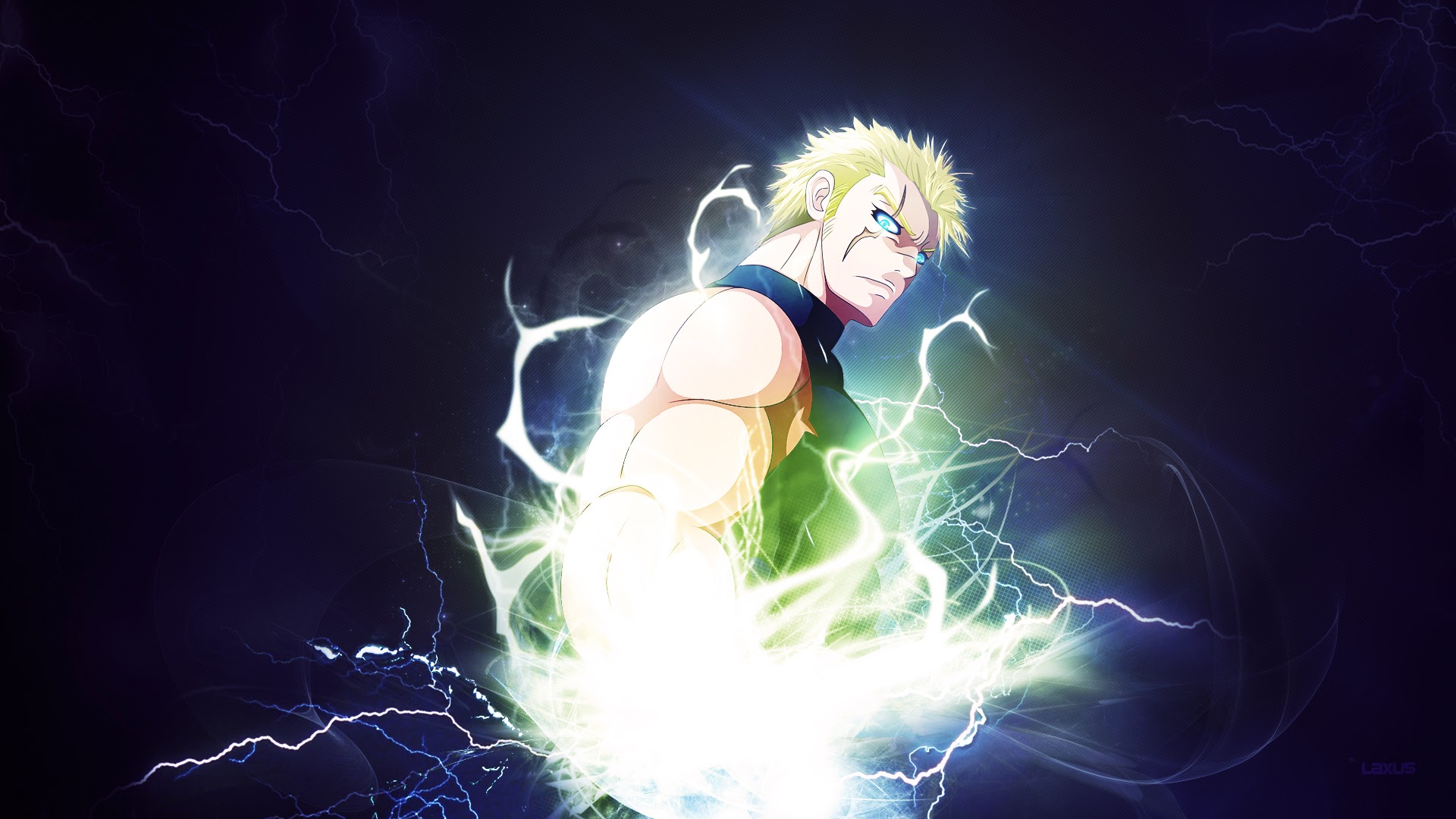 Laxus Dreyar Lightning Anime Wallpaper HD