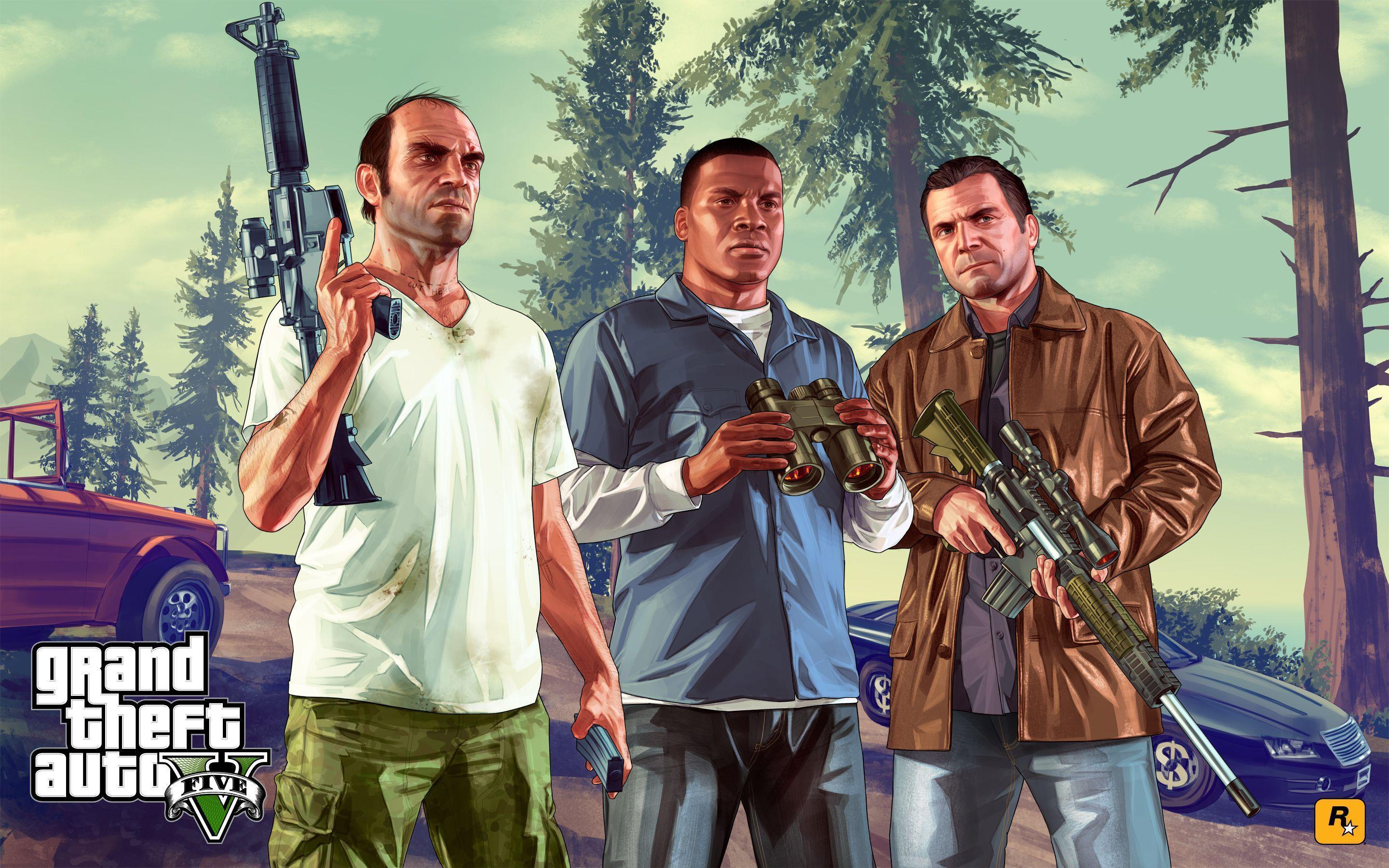 Grand Theft Auto V Wallpaper Top