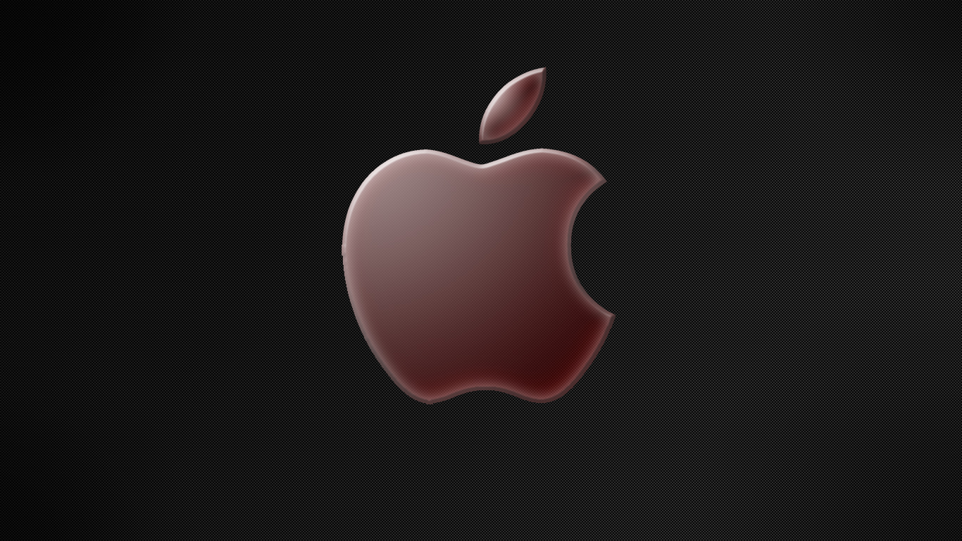 Red Apple Mac Background Wallpaper Image With