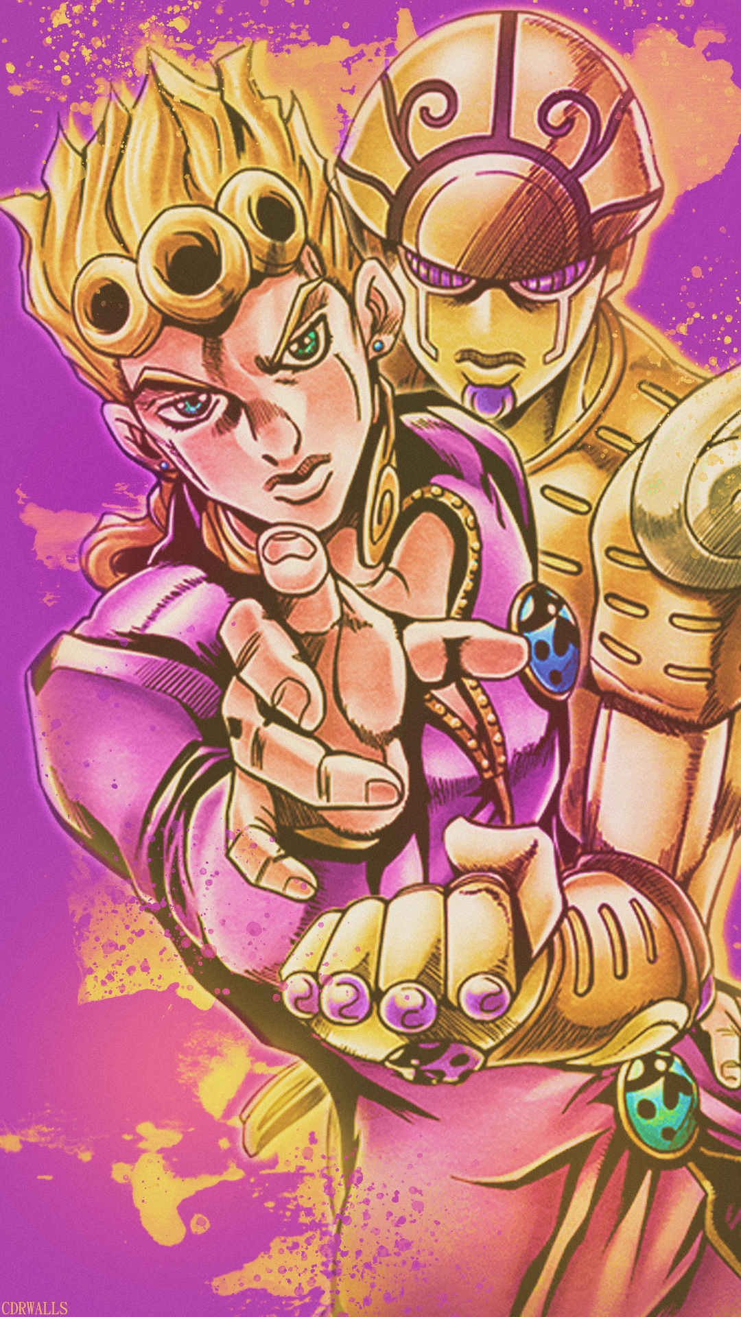 Giorno Giovanna Phone Wallpaper By Cdrwalls